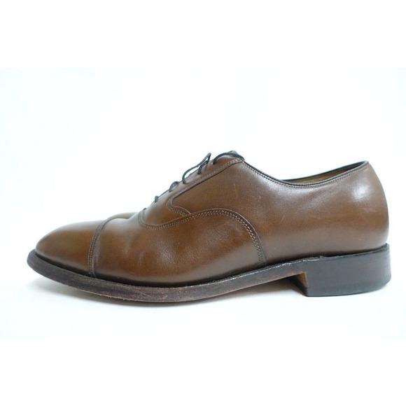 JOHNSTON & MURPHY Men Dress Shoes Cap-Toe Limited Brown 9 D/B Oxfords 8UK/42EU main image 10